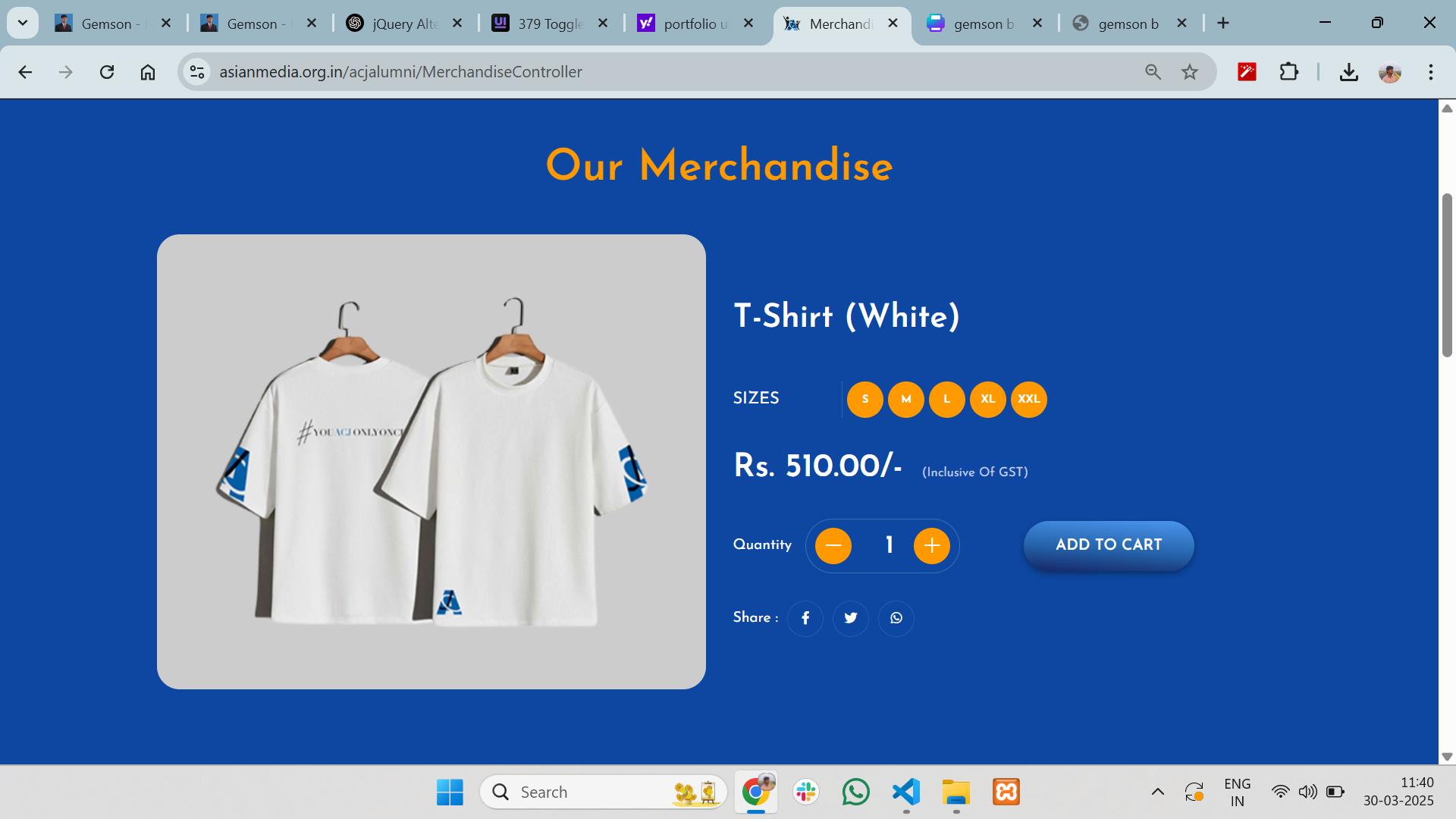 Alumni Website